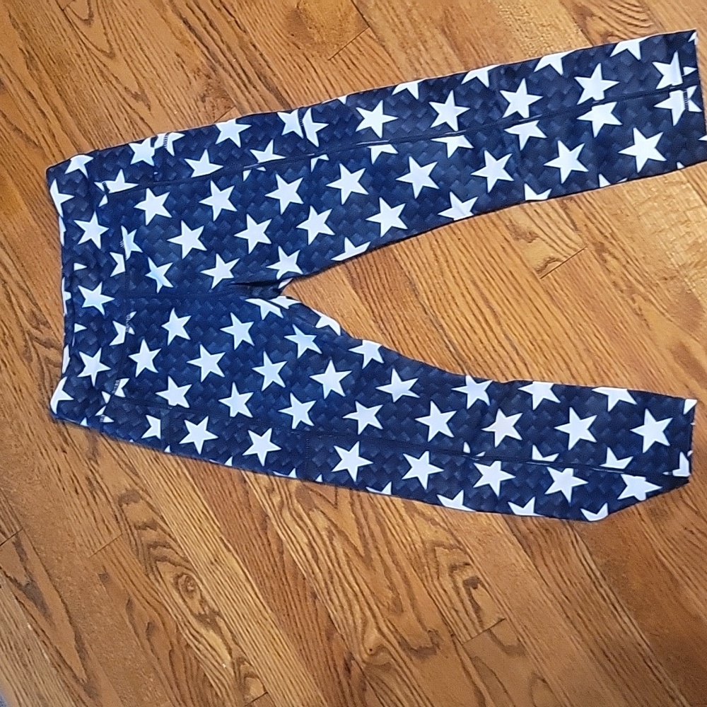 Constantly varied gear cropped leggings xs stars